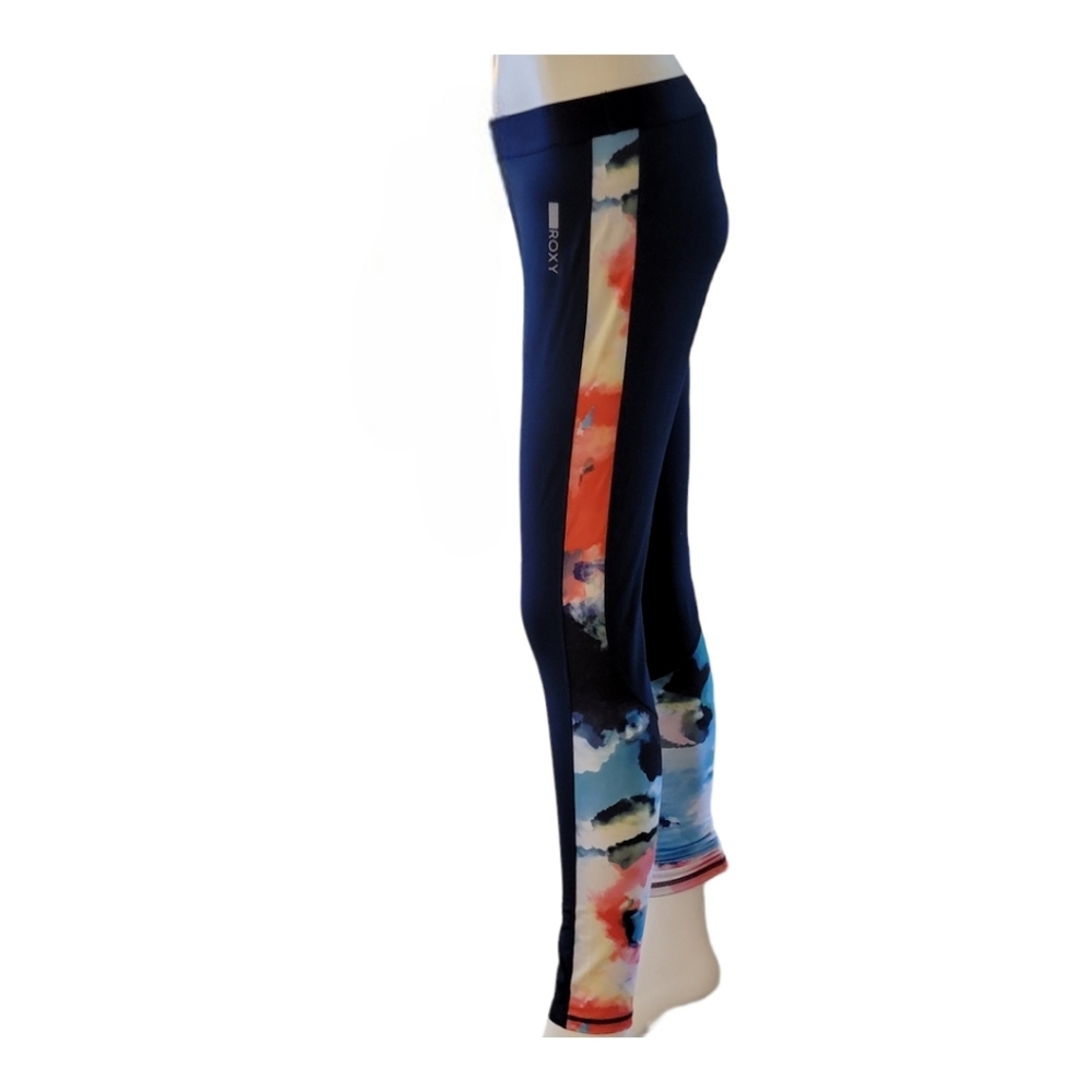 EUC Roxy Navy Blue Leggings  SZ M